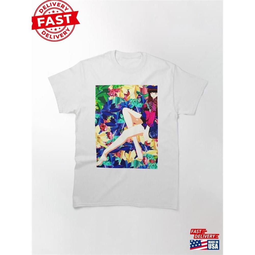 A Girl Of Flowers Classic T-Shirt